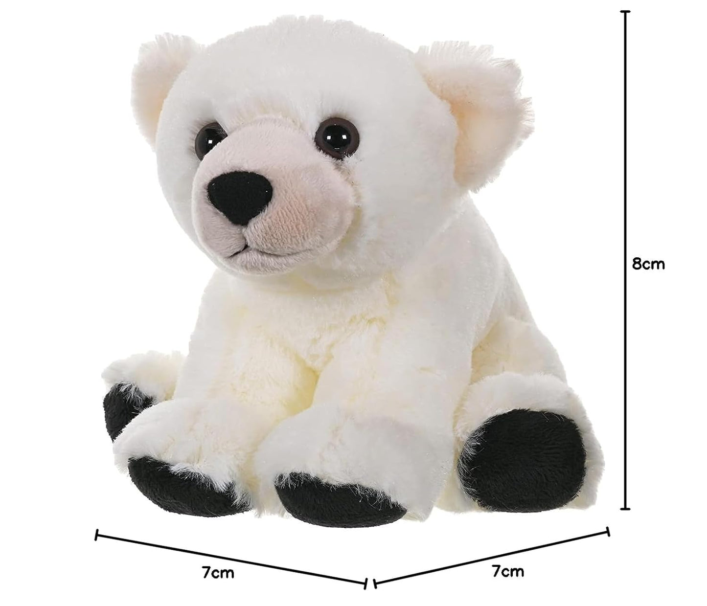 Wild Republic Polar Bear Baby 8 Inch