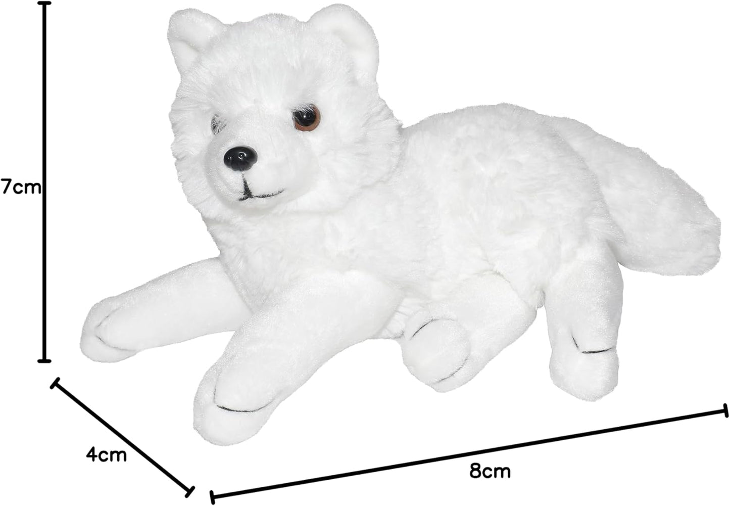 Wild Republic Mini Arctic Fox 8 inch