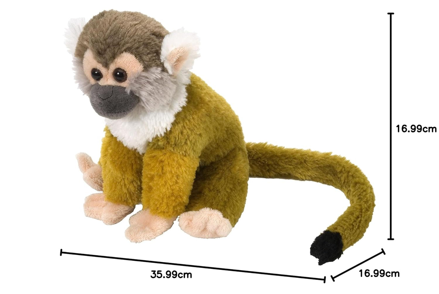 Wild Republic Mini Squirrel Monkey 8 inch
