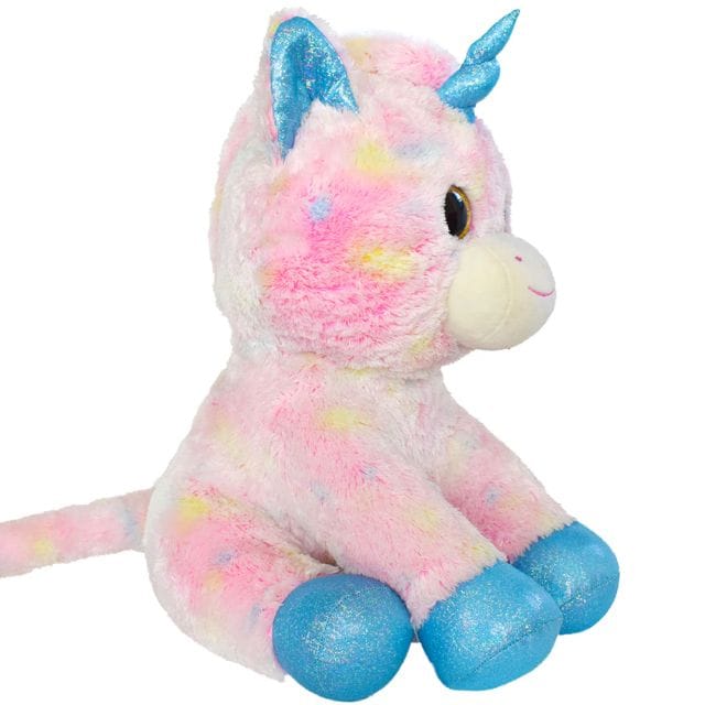 Mirada Plush Stuffed Tie Dye Pink Cute Unicorn Soft Toy - 42cm