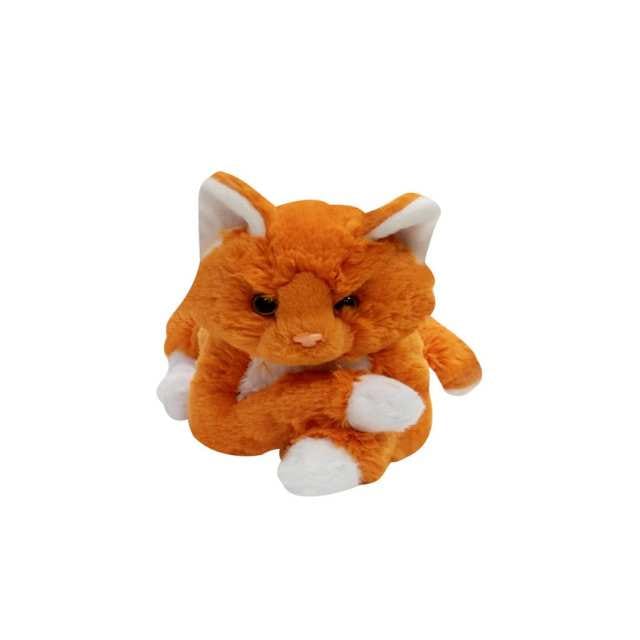 Wild Republic Paws Mini Cat Orange Longpile