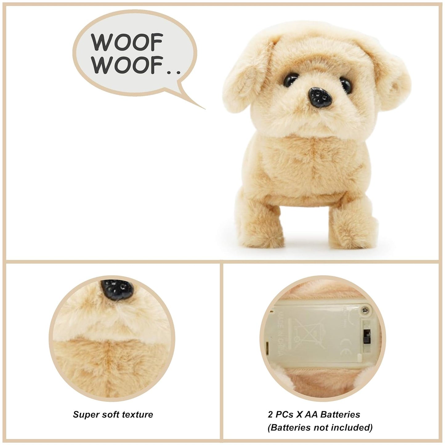 Fuzzbuzz Pugs At Play Goldie - The Walking Dog