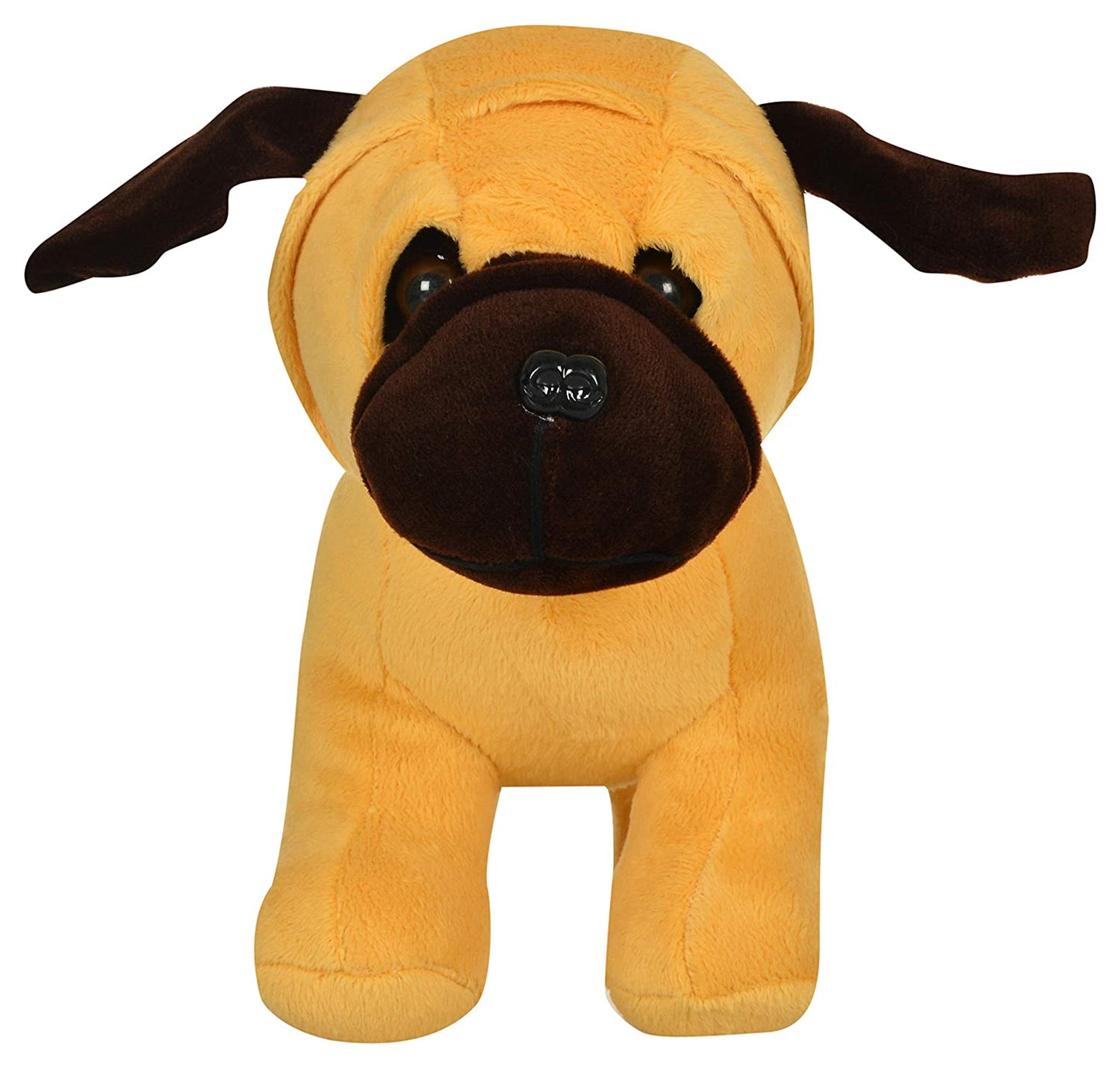 Mirada Dog Soft Toy Brown