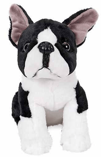Wild Republic Sitting Dog Boston Terrier