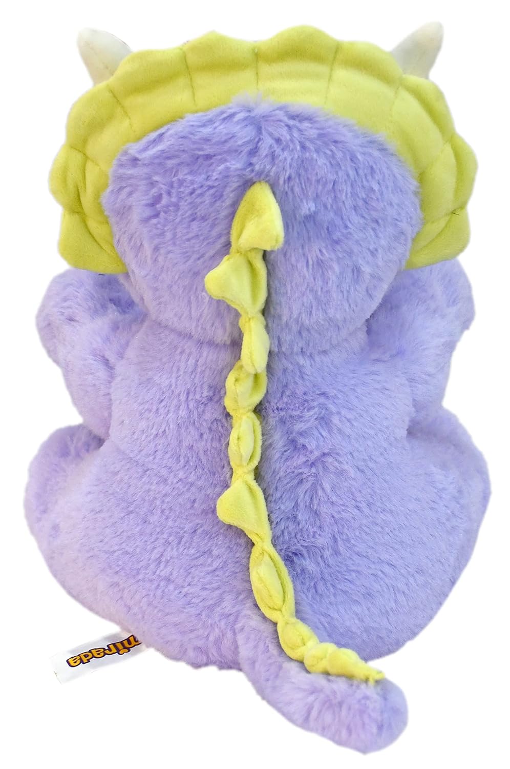 Mirada Purple Cute Stuffed Dinosaur Coin Bank Soft Toy - 25 Cm