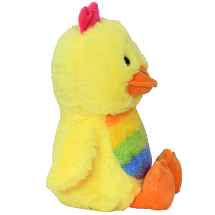 Mirada Yellow Cute Plush Duck Coin Bank Stuffed Soft Toy - 25 Cm