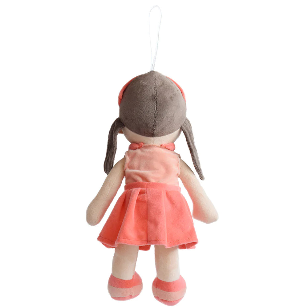 Mirada Rainbow Doll Peach 38 Cm
