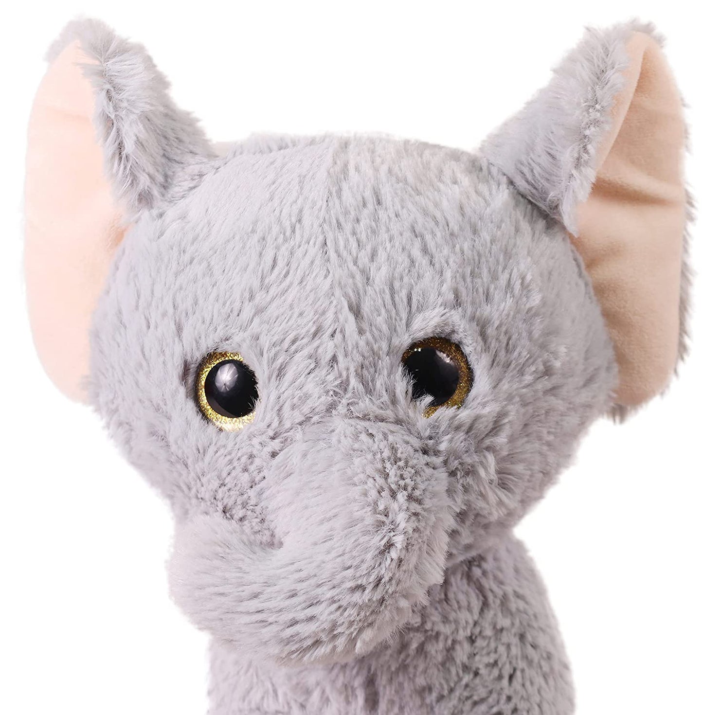 Mirada Elephant With Glitter Eye Grey