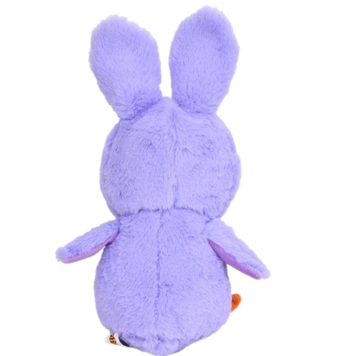 Mirada Purple Bunny Cute Plush Hoodie Penguin
