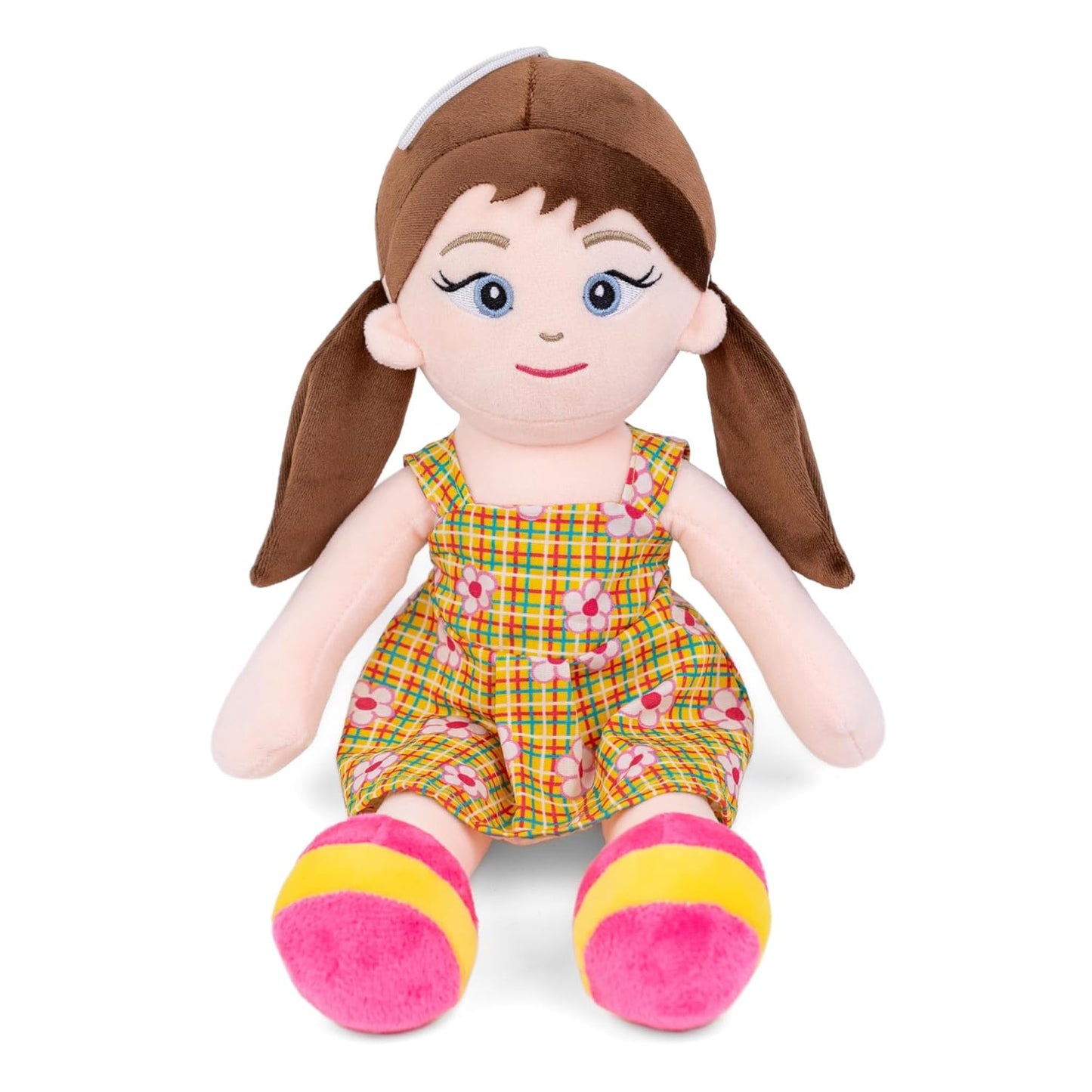 Mirada Floral Print Rag Doll - 38 cm
