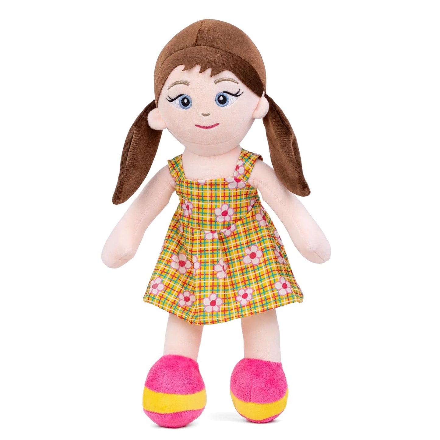 Mirada Floral Print Rag Doll - 38 cm