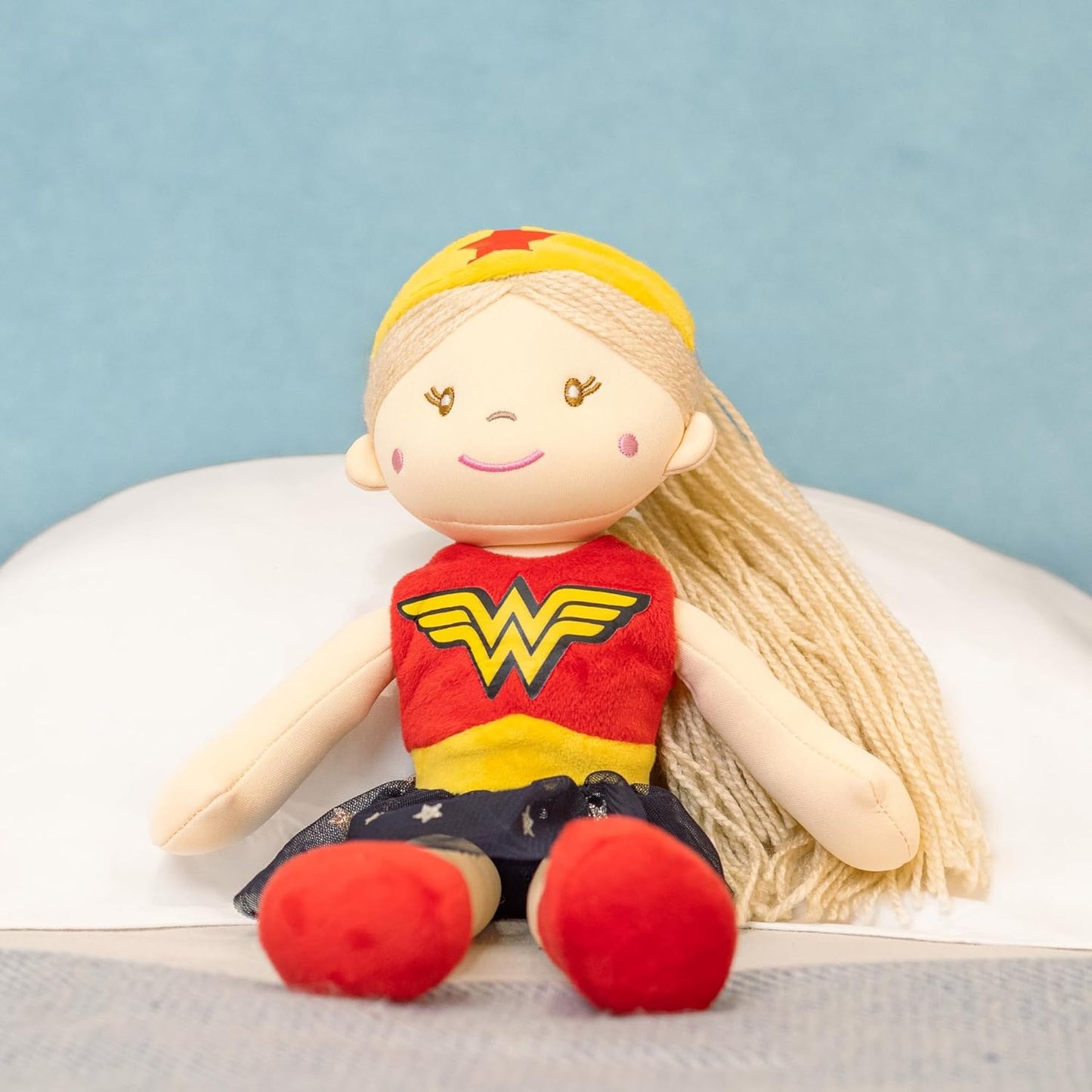Mirada Wonder Women Rag Doll - 38 cm