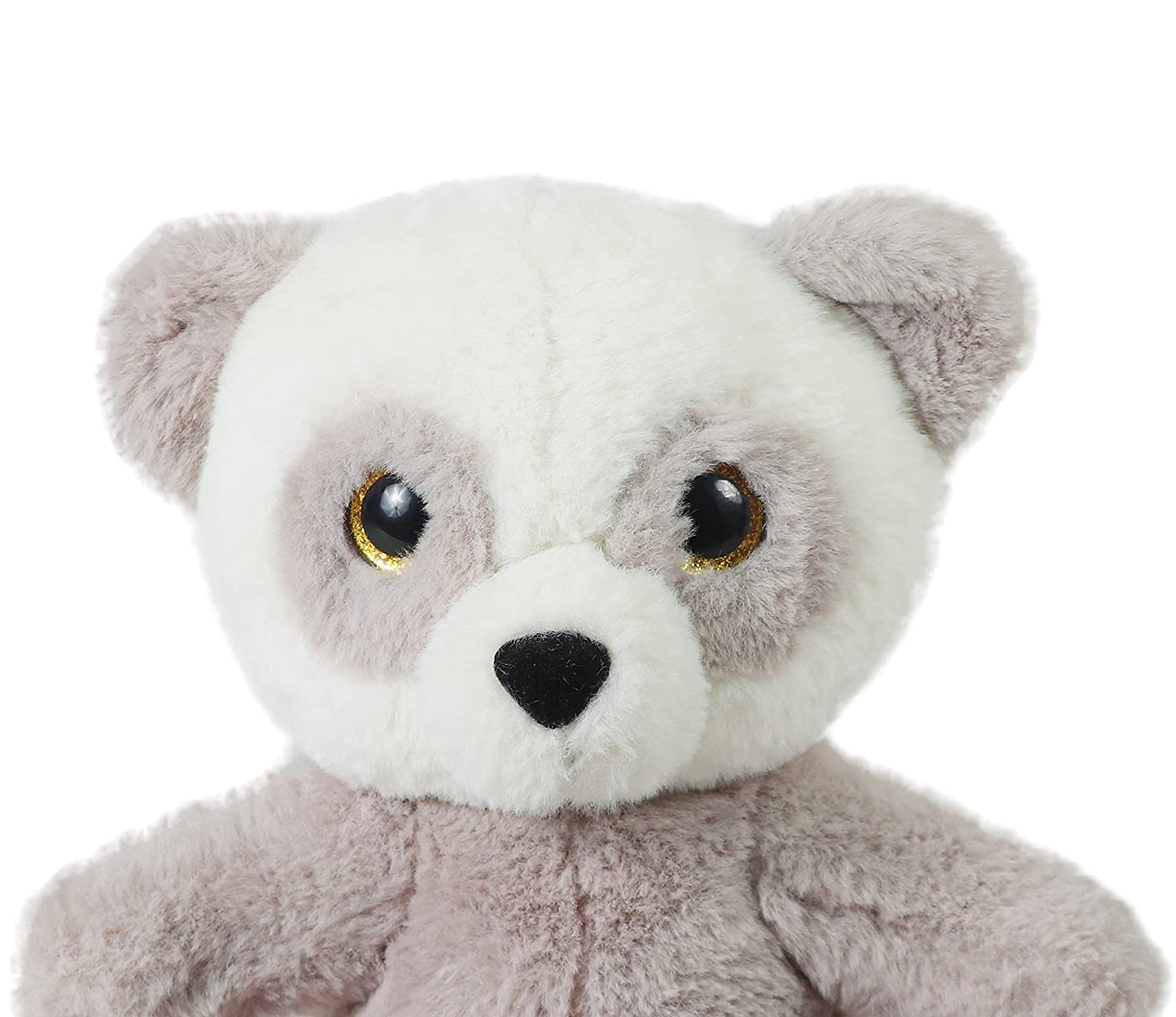 Mirada Panda with Glitter Eyes Grey