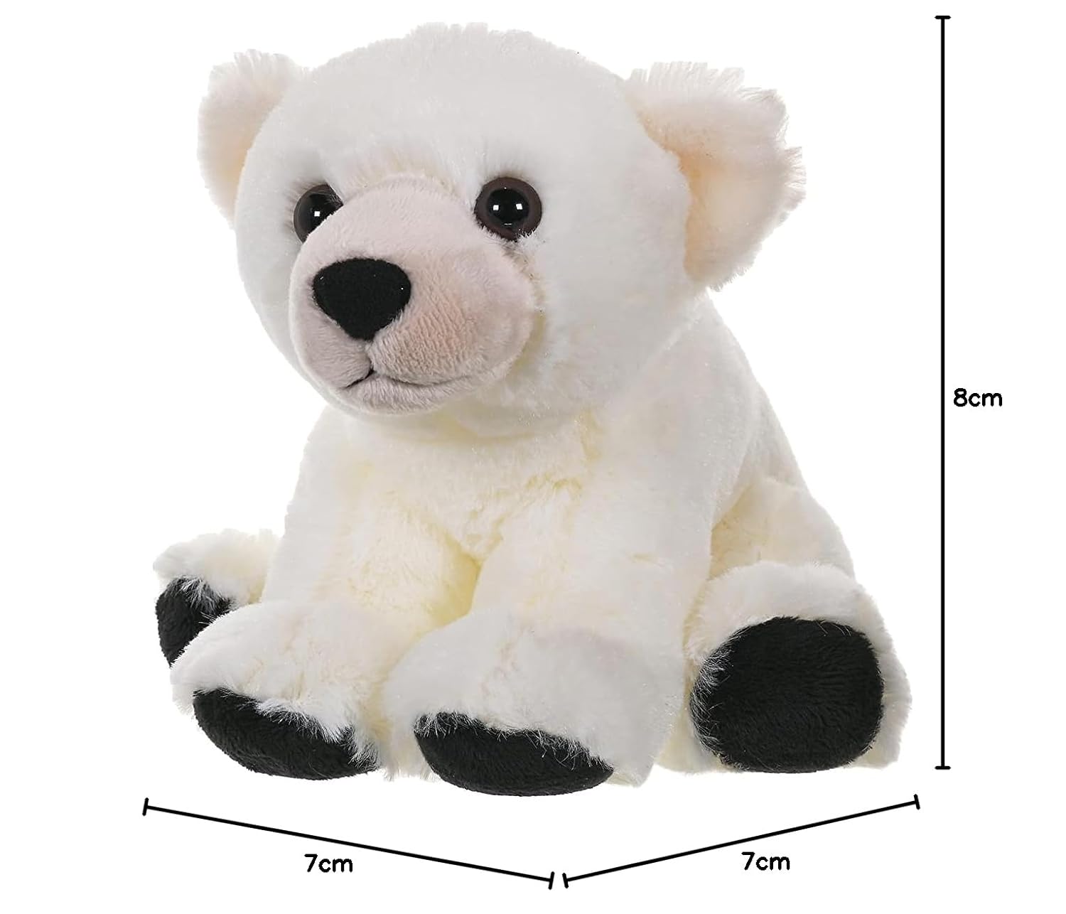 Wild Republic Polar Bear Baby 8 Inch