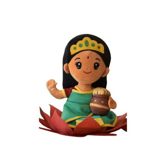 Modi Toys Laxmi Devi Small Mantra Singing Plush 7 Inch
