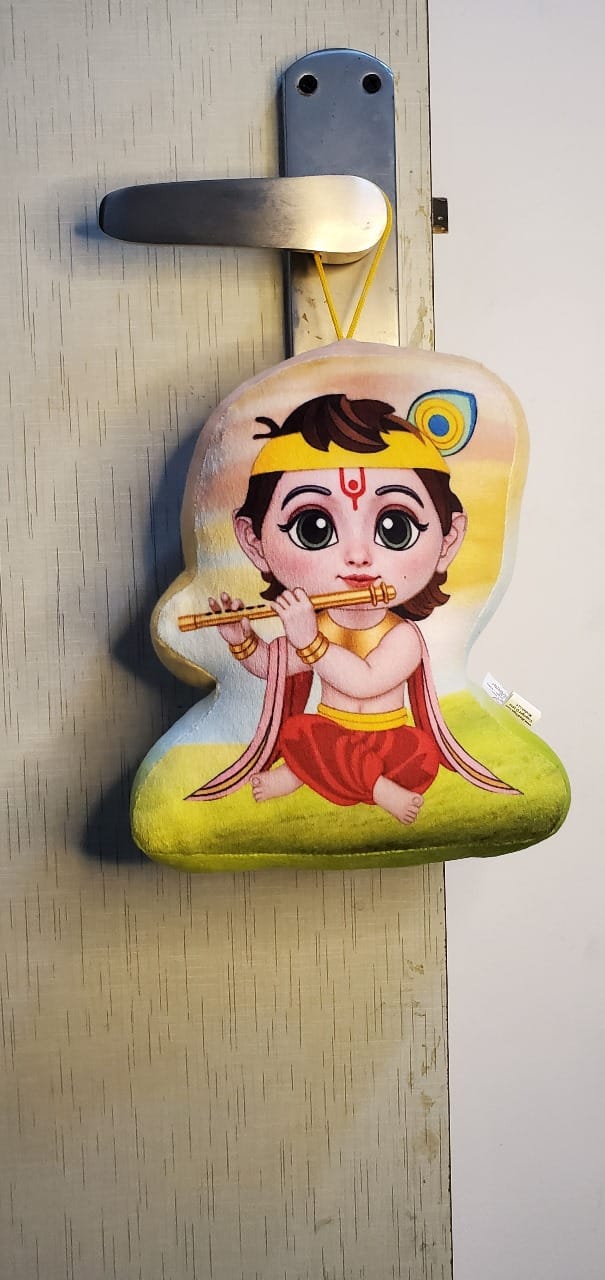 Modi Toys Baby Krishna Mantra Singing Pillow Plushie