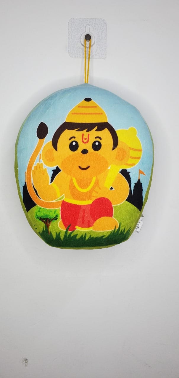 Modi Toys Baby Hanuman Mantra Singing Pillow Plushie