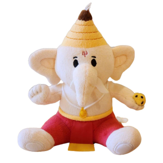 Modi Toys Baby Ganesh Large Plush (non singing) - 22 Inch