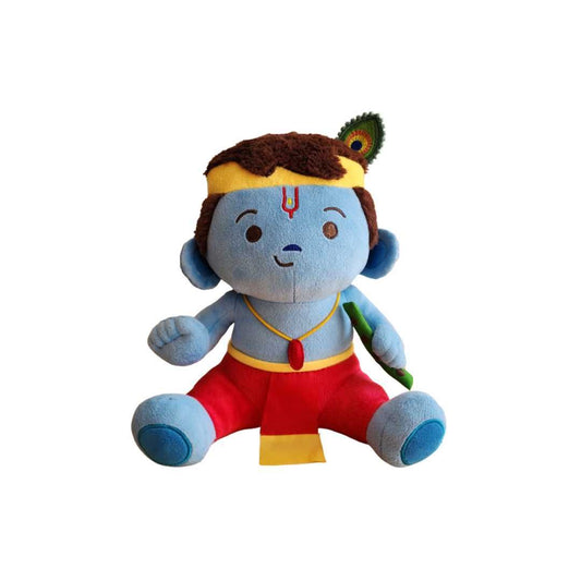 Modi Toys Baby Krishna Small Mantra Singing Plush 7 Inch
