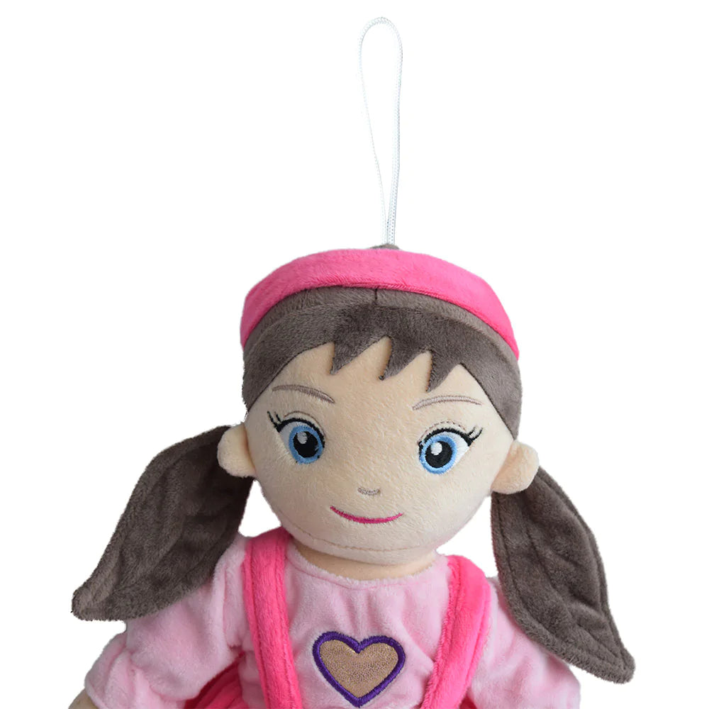 Mirada Heart Doll Pink 38 Cm
