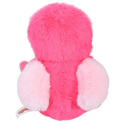 Mirada Pink Foil Glitter Eye Flamingo Soft Toy - 18cm