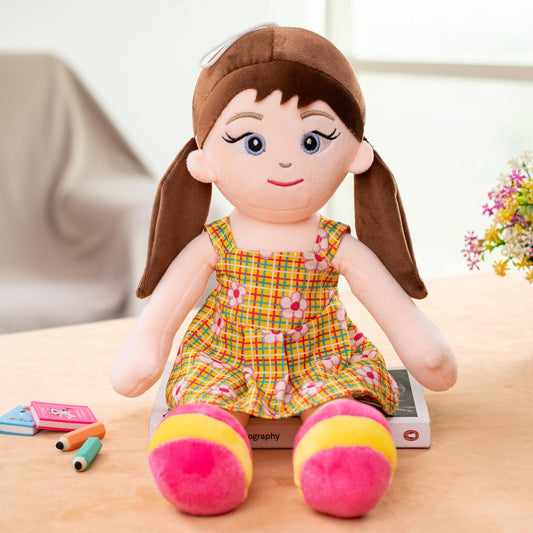 Mirada Floral Print Rag Doll - 38 cm