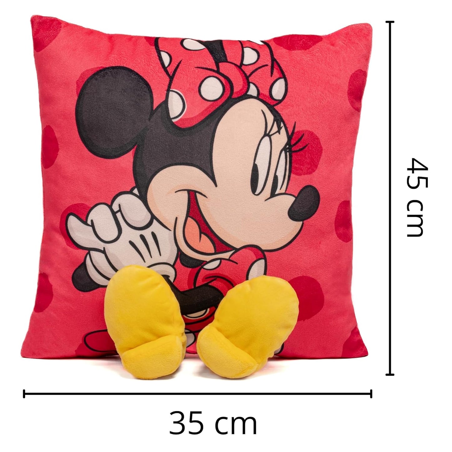 Mirada Minnie Mouse Plush Cushion with Legs