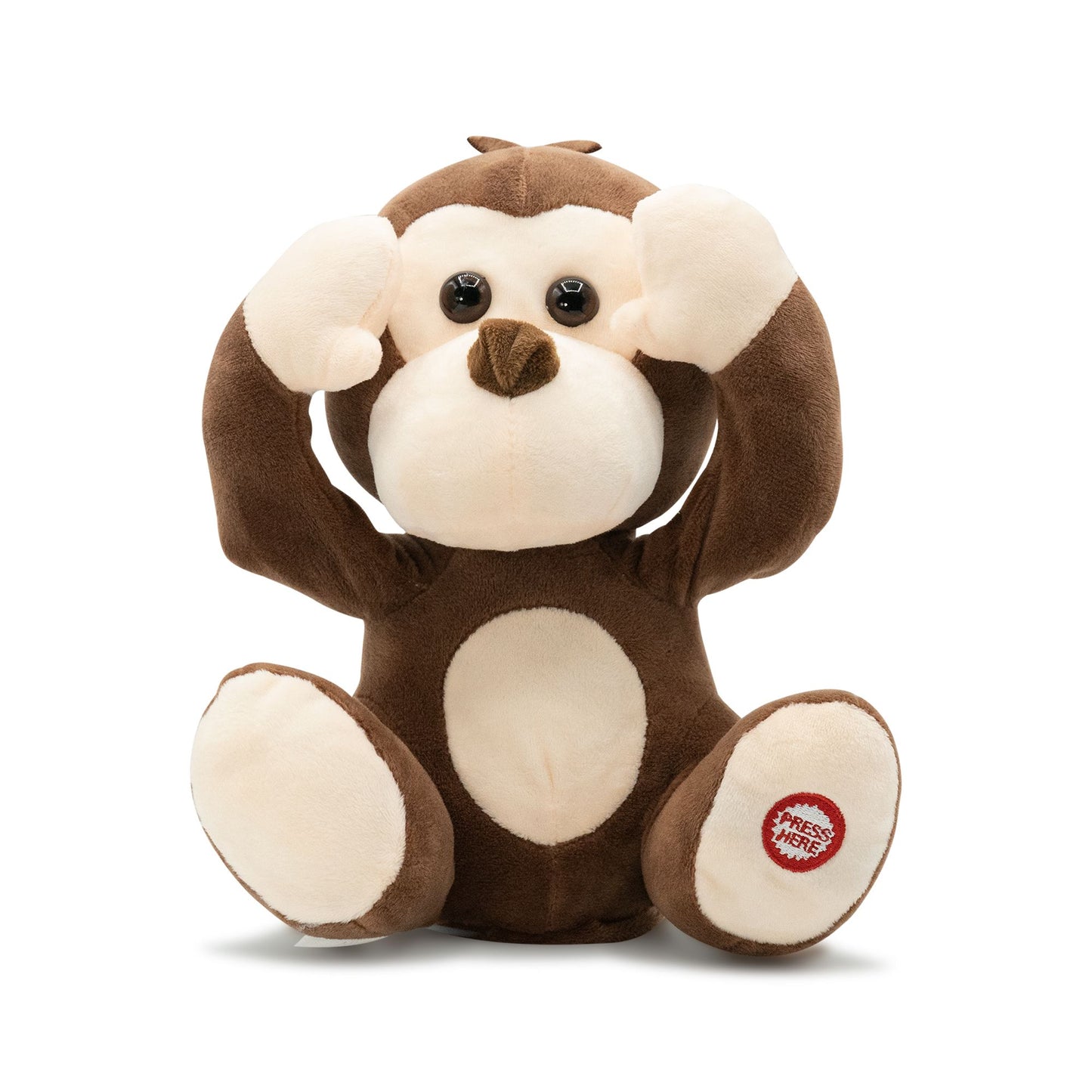 Fuzzbuzz Pugs At Play - Peek-A-Boo Freedo Monkey
