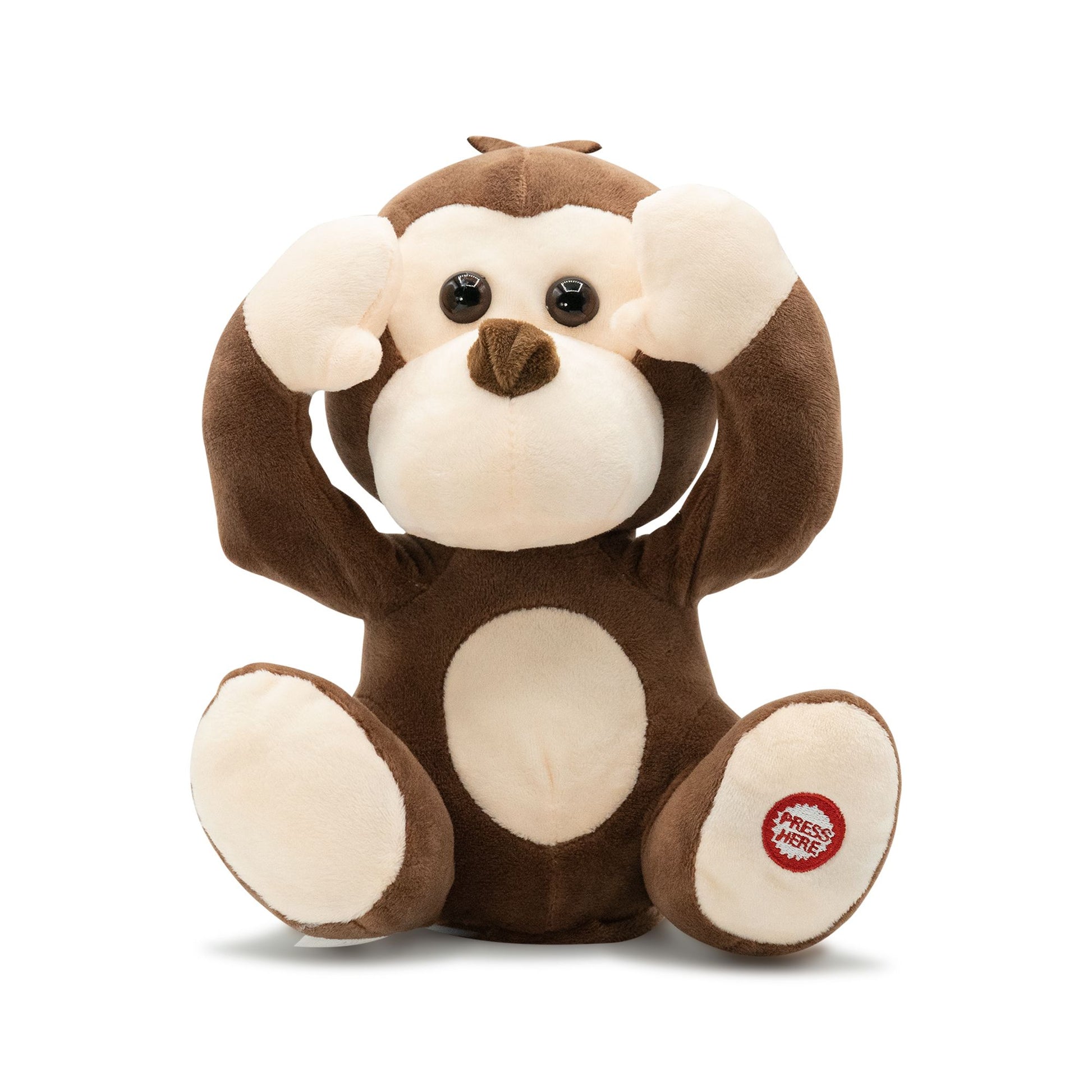 Fuzzbuzz Pugs At Play - Peek-A-Boo Freedo Monkey