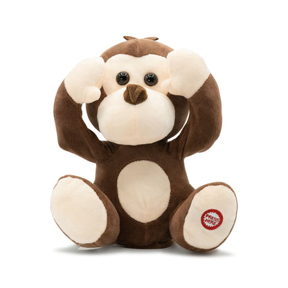 Fuzzbuzz Pugs At Play - Peek-A-Boo Freedo Monkey