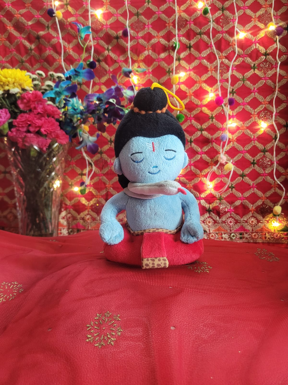 Modi Toys Shiv Shankar Medium Mantra Singing Plush 11 Inch