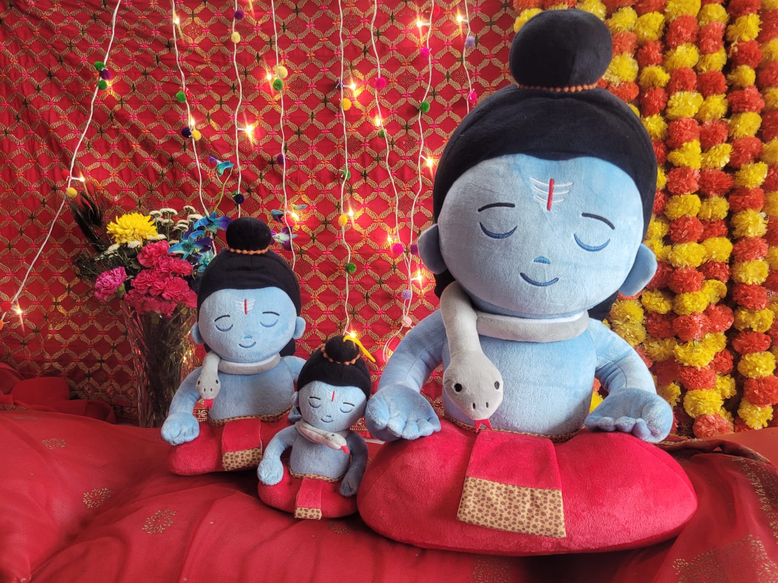 Modi Toys Shiv Shankar Medium Mantra Singing Plush 11 Inch