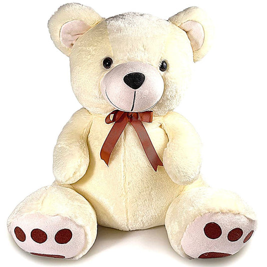 Mirada 55 cm Jumbo Teddy Bear Soft Toy - Butter_