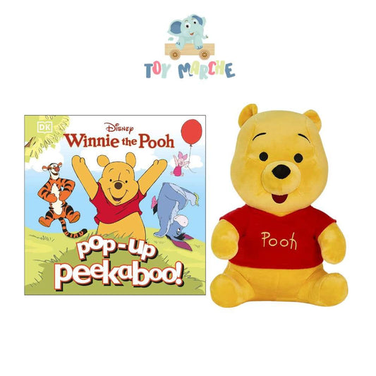 Disney Classic Winnie The Pooh 12 inch Plush And Pop-Up Peekaboo!